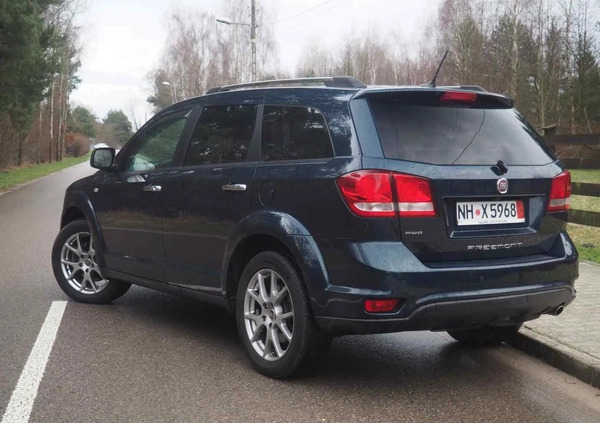 Fiat Freemont cena 43900 przebieg: 228890, rok produkcji 2015 z Braniewo małe 667